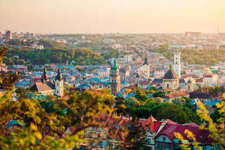 Lviv panorama, Ukraine