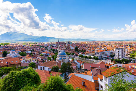 View over Prizren, a city in Kosovo